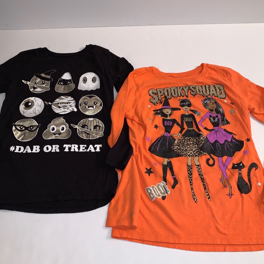 Children's Place Halloween Shirts S: 7/8